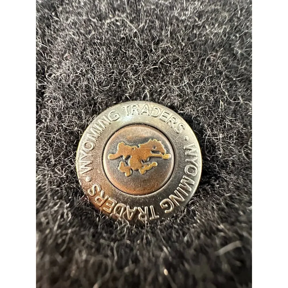 Wyoming Traders 100% Wool Button Front Lined Vest Size Large